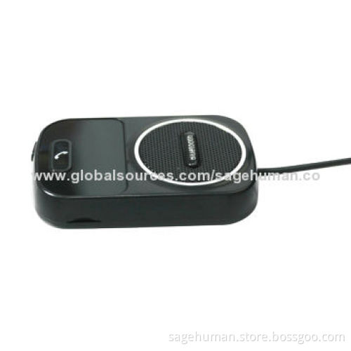 Bluetooth Handsfree Car Kit, DSP Technology, Full Duplex, Noise and Echo Elimination/Magnetic Mount